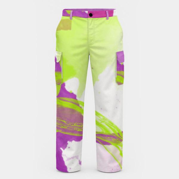 Cargohose mit Otis - Hose, lang oder kurz, bunt, 100% Polyester, Grösse S-5XL, fester Stoff, Normale Passform, Mischling, Mix, Strassenhunde